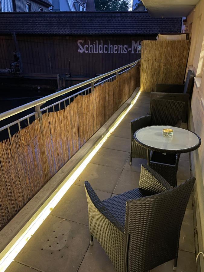 Ferienwohnung Blickfang - Modernes Apartment Direkt In Der Altstadt Von Erfurt Mit Balkon - Beste Lage Und Aussicht Εξωτερικό φωτογραφία