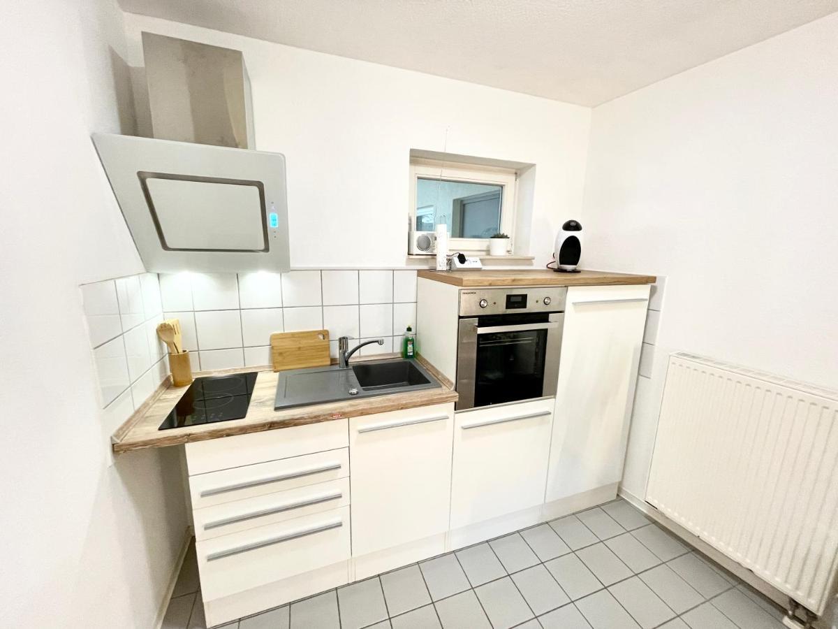 Ferienwohnung Blickfang - Modernes Apartment Direkt In Der Altstadt Von Erfurt Mit Balkon - Beste Lage Und Aussicht Εξωτερικό φωτογραφία