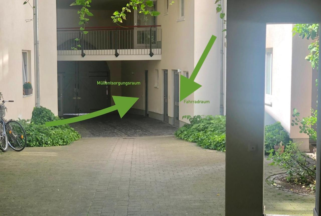 Ferienwohnung Blickfang - Modernes Apartment Direkt In Der Altstadt Von Erfurt Mit Balkon - Beste Lage Und Aussicht Εξωτερικό φωτογραφία